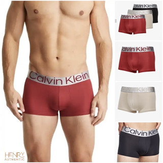 Quần lót nam Calvin Klein Chính Hãng Steel Micro Low-Rise Trunk