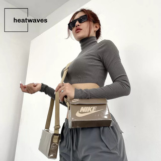 Túi hộp đeo chéo Nike màu nâu cafe Box shoes custom mini bag