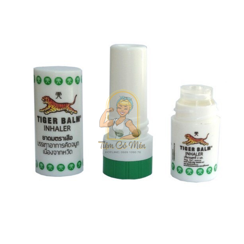 Ống hít thông mũi Tiger Balm Inhaler - Hàng Nội Địa Thái Lan - Hiệu Quả