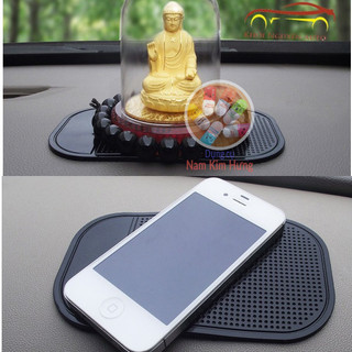Miếng Tấm Lót Dán Giữ Điện Thoại vật dụng chống trượt trên Ô Tô Xe Hơi