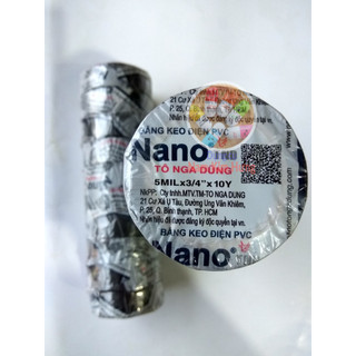 5 cuộn Băng keo điện Nano 10ya
