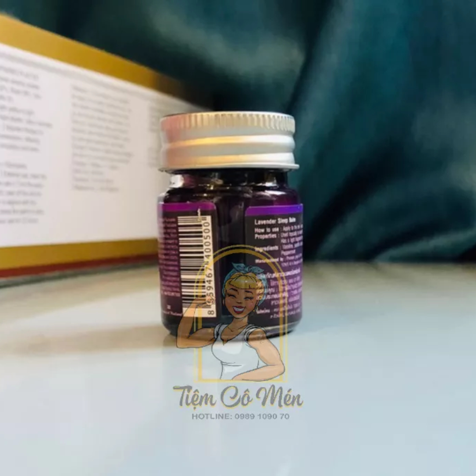 [Ảnh thật hàng chuẩn] Dầu cù là lavender Otop Thái Lan giúp ngủ ngon 15gr