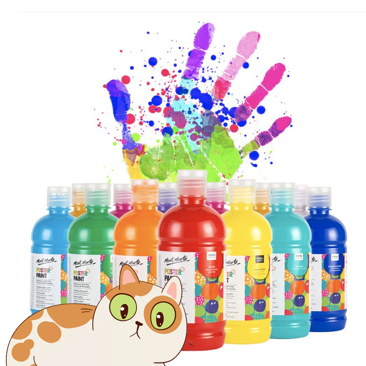 Màu nước Poster Paint Mont Marte 500ml