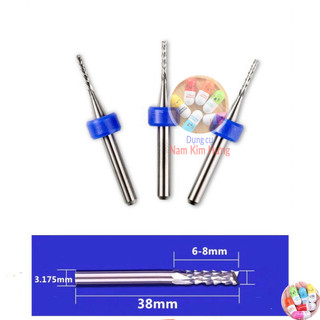 mũi phay mạch cnc 3.0mm, 3.175mm