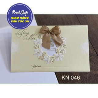 [THIỆP CƯỚI ĐẲNG CẤP] MẪU QN