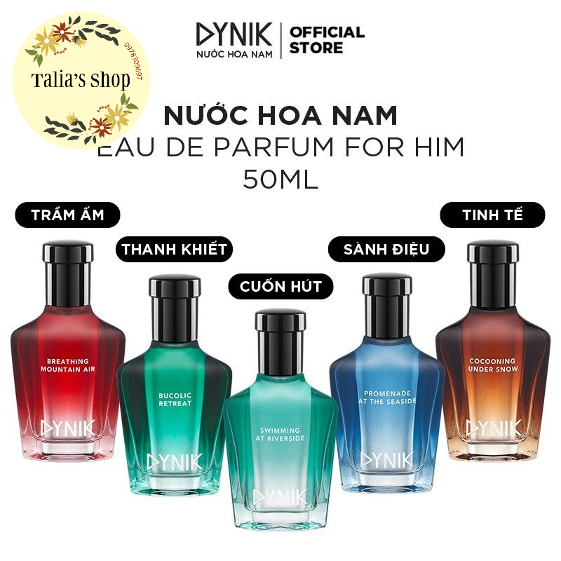 (CHÍNH HÃNG - 50ml) Nước hoa nam cao cấp Dynik - NGUYÊN SEAL