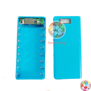 Box sạc dự phòng 8 cell LCD (Không pin)
