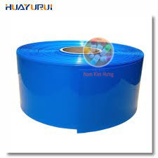 Màng Co Nhiệt PVC Cách Điện Bọc Cell Pin 18650- 190mm 1 mét