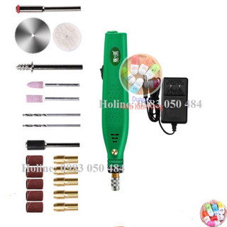 19 Cái / Bộ Máy mài điện Máy khoan mini hay máy khoan điện mini k201