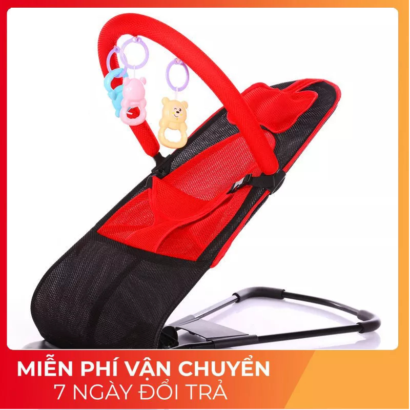 Ghế Rung Nhún Cho Bé Sơ Sinh Bập Bênh Có Đồ Chơi Đa Năng Thay Nôi Cho Trẻ Ngủ Ăn Dặm Chơi Nemo Storez SMBB-DDD-142