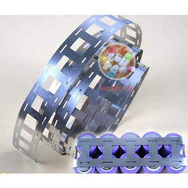 Kẽm hàn cell đôi dày 0.15mm 0.2mm (7mm x 27mm)