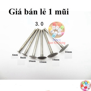 Lưỡi cắt mini - đĩa cắt lưỡi câu kim cương mini đĩa cắt liền cán 3mm T