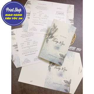 [THIỆP CƯỚI ĐẲNG CẤP] ĐT536