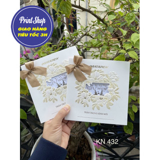 [THIỆP CƯỚI ĐẲNG CẤP] MẪU QN