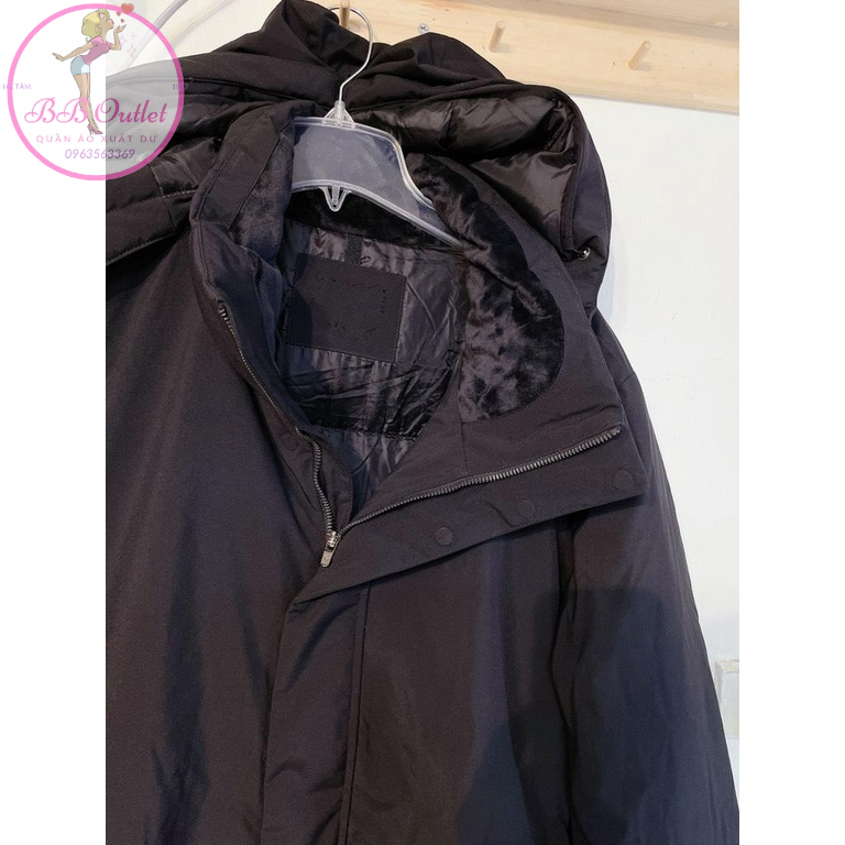 Áo parka lông vũ xuất dư xịn