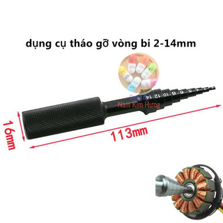 dụng cụ tháo gỡ bạc đạn 2-14mm
