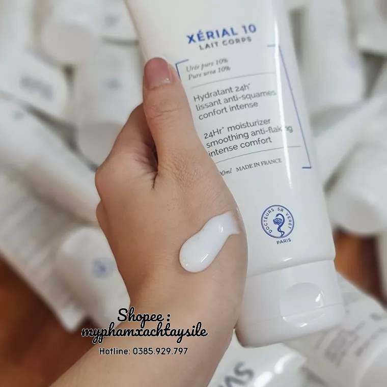 200ML - Kem Dưỡng Ẩm Da SVR Xerial 10 Creme Pieds Pháp