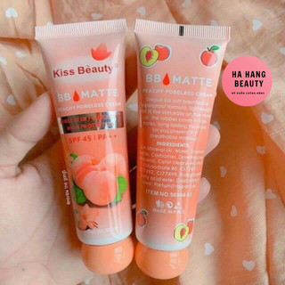 Kem Nền Đào Kiss Beauty