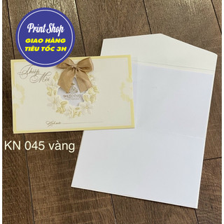 [THIỆP CƯỚI ĐẲNG CẤP] MẪU QN