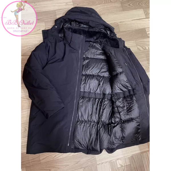 Áo parka lông vũ xuất dư xịn