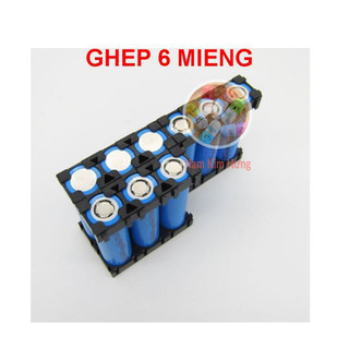 BỘ 4 MIẾNG - 3 khung kết hợp pin 18650 với lưỡi lê có thể được ghép nh