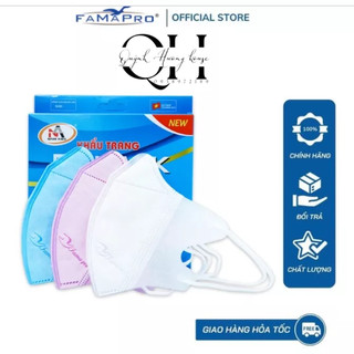 Khẩu trang y tế kháng khuẩn 3 lớp Famapro 5D Mask