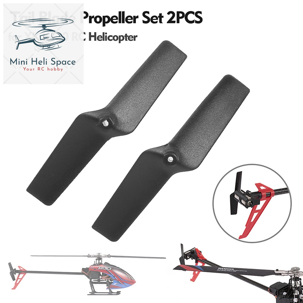 K130 RC Helicopter - cánh đuôi cho máy bay trực thăng điều khiển 6CH màu đen (1 cái)