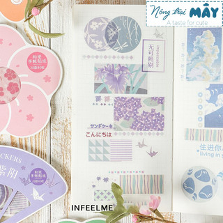 Sticker (hình dán) De Co trang trí sổ, album, bullet journal, lưu bút, nhật ký