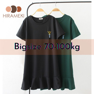 Đầm thun bigsize đến 70 - 100kg - ad1