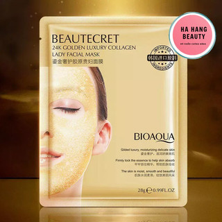 Mặt nạ thủy tinh vàng 24k collagen bioaqua