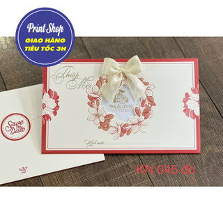[THIỆP CƯỚI ĐẲNG CẤP] MẪU QN