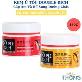 Kem ủ tóc double rich chăm sóc tóc khô xơ & hư tổn / tóc nhuộm 150g