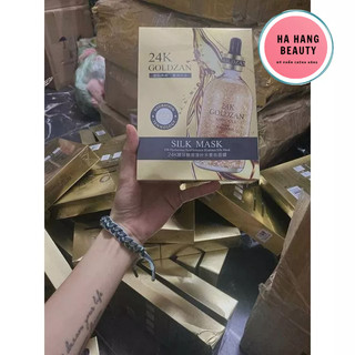 Hộp 10 miếng Mặt nạ vàng 24k Goldzan
