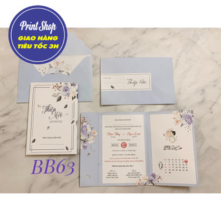[THIỆP CƯỚI ĐẲNG CẤP] BB27