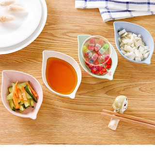 Đĩa đựng nước tương, ớt Chiếc lá