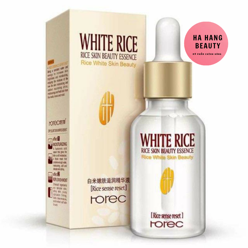 Serum Gạo Dưỡng Trắng Da Rorec 15ml