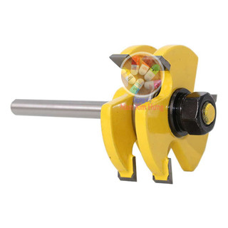 Bộ 2 mũi phay ghép ván gỗ 1/4"