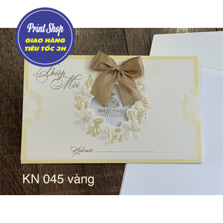 [THIỆP CƯỚI ĐẲNG CẤP] MẪU QN