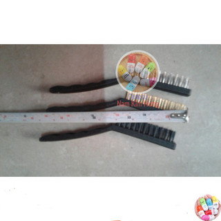 Set 3 bàn chải sắt cọ bếp ga