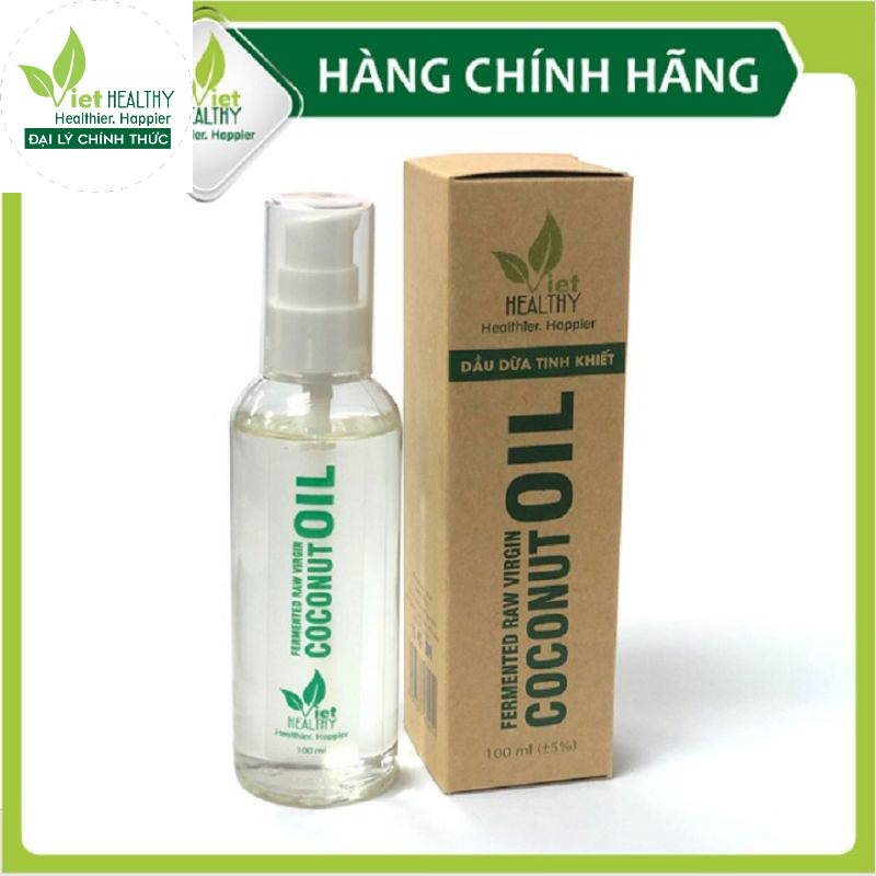 Dầu dừa tinh khiết Viet Healthy chai xịt 100ml