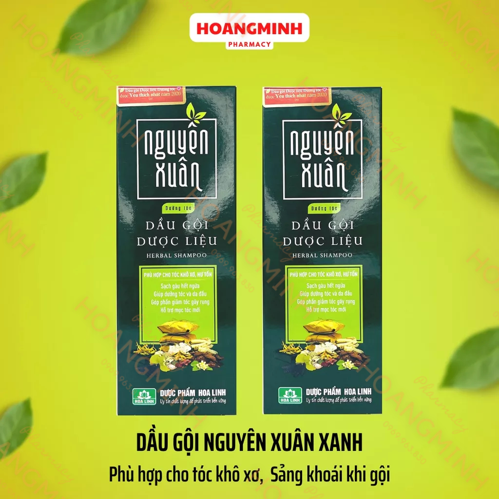 Dầu Gội Dược Liệu Nguyên Xuân  Dành Cho Tóc Thường, Tóc Hư Tổn, Tóc Gàu, Tóc Bết