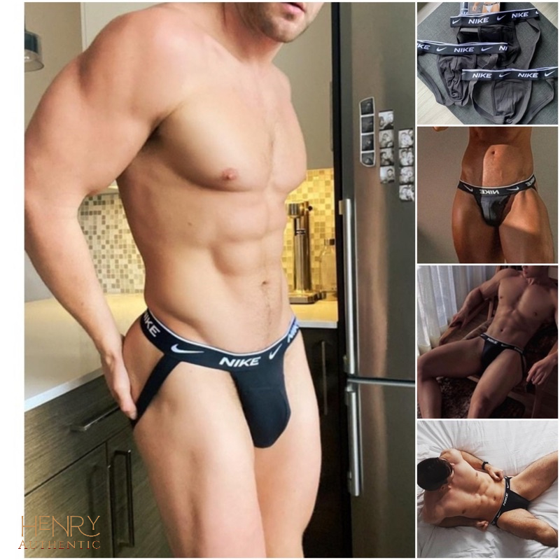 - Quần lót nam NlKE Everyday Cotton Stretch Jock Straps 3Pack Bill Mỹ - SIÊU ĐẸP VÀ THOÁNG