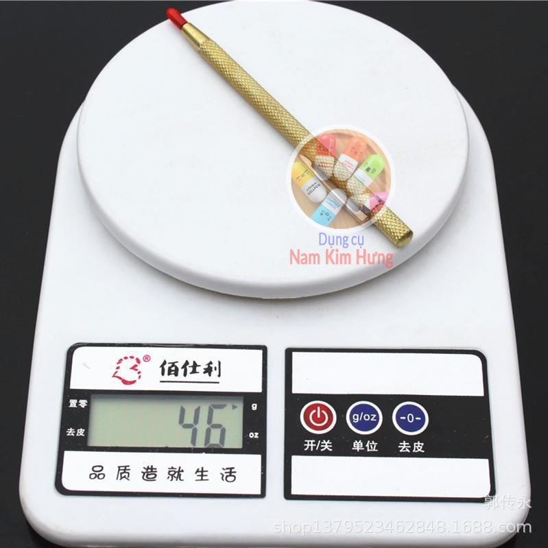 Bút Khắc Chữ , vẽ cạnh đa năng - đầu bút hợp kim