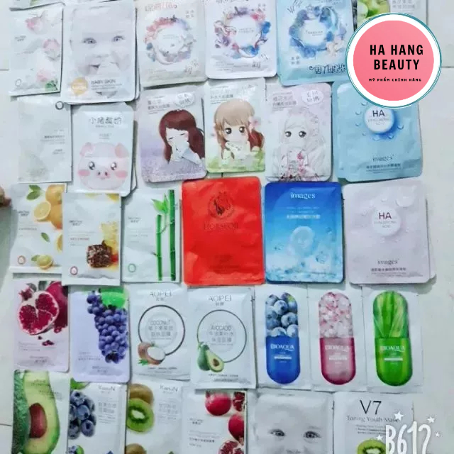 Combo 200 miếng mặt nạ nội địa trung