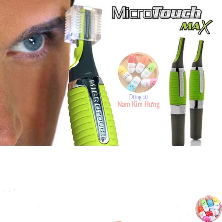 Máy cạo râu kiêm cắt tỉa lông mũi Micro Touch Max