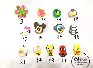 Combo cho khách 18 sticker 1 sục