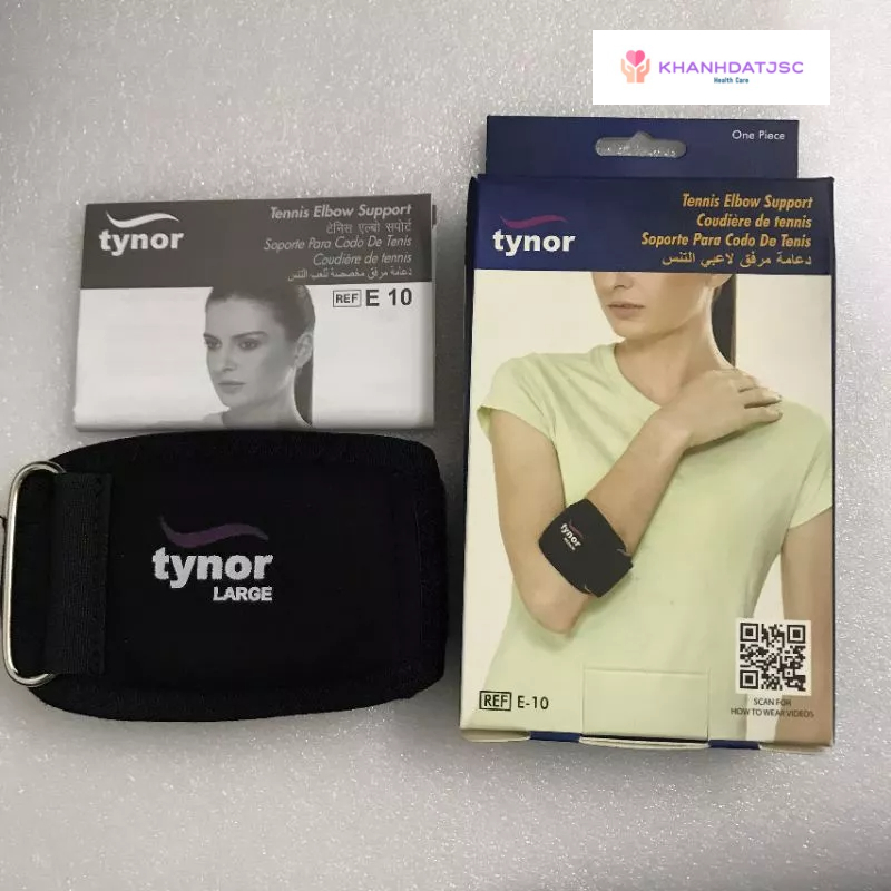Đai băng bảo vệ khuỷu tay Tennis Tynor E10