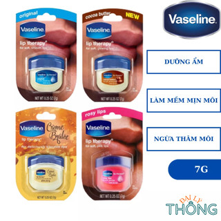 Sáp Dưỡng Môi Vaseline Lip Therapy Creme Brulee/ Rosy Lip/ Cocoa Butter/ Original 7g