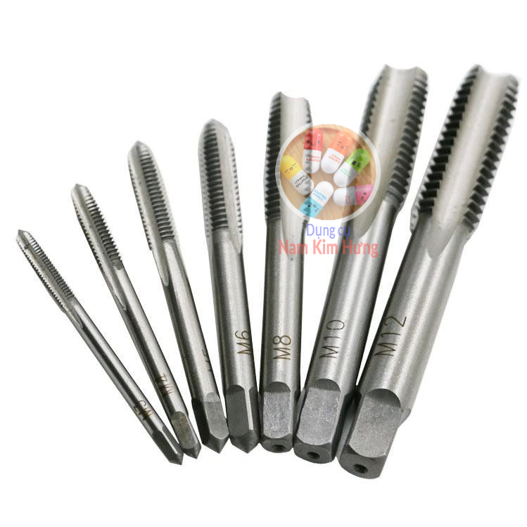 Bộ mũi khoan taro ren 7 cây