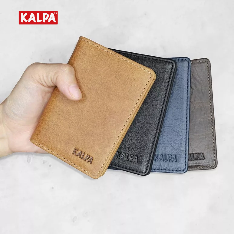 Ví da Kalpa mini đựng name card (card visit), đựng thẻ và đựng tiền nhỏ gọn